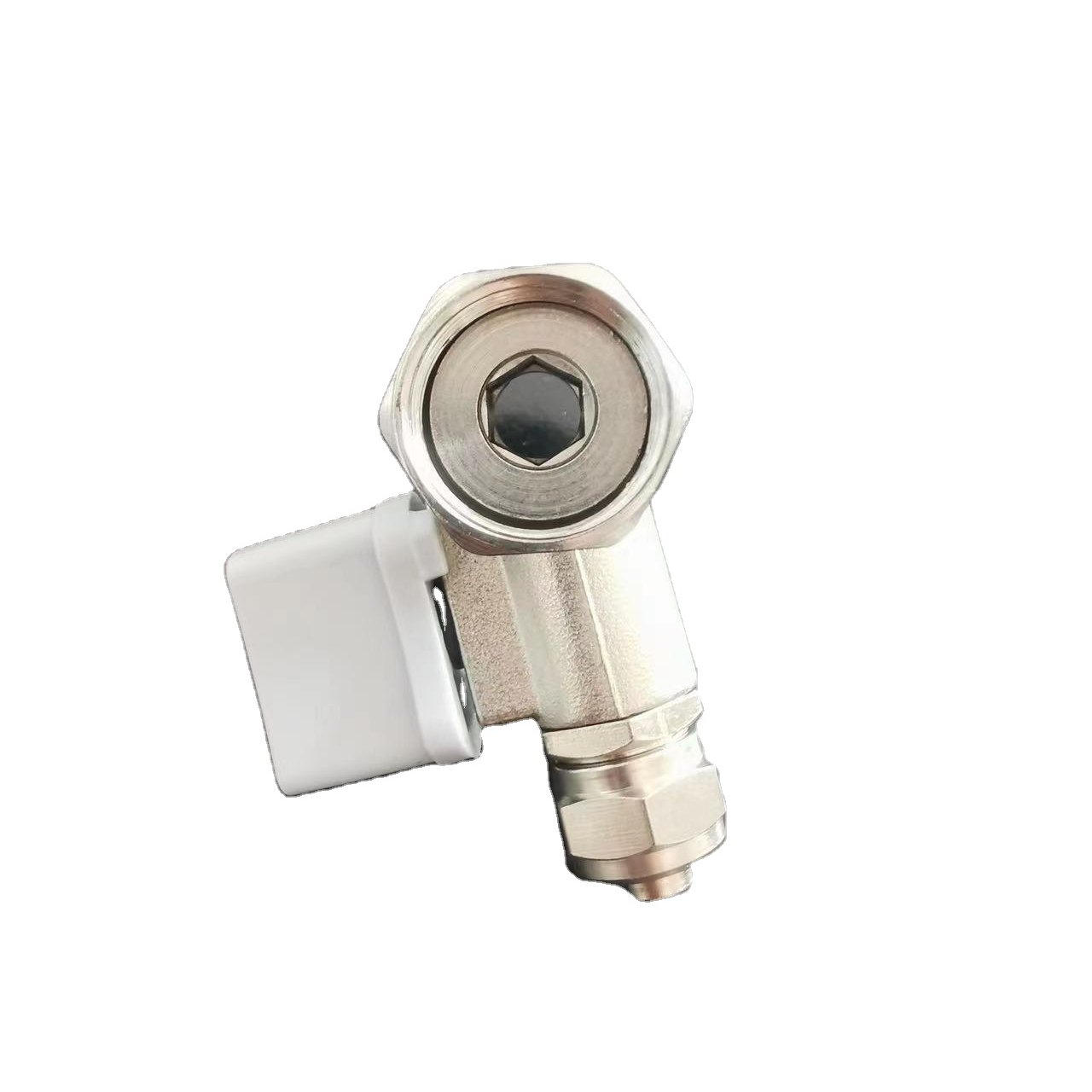 China Factory Direct Sales New Design Water Purifier Brass Accessories 3/8 "Copper Jointed Ball Valve
